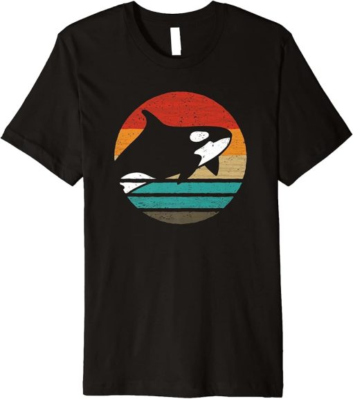 Orca Retro Style Vintage Premium T-Shirt