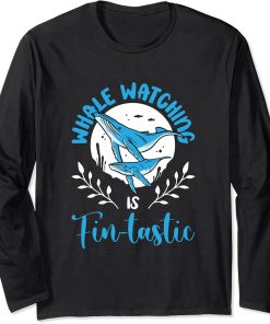 Seaworld Cetacean Orca Whale Watching Long Sleeve T-Shirt